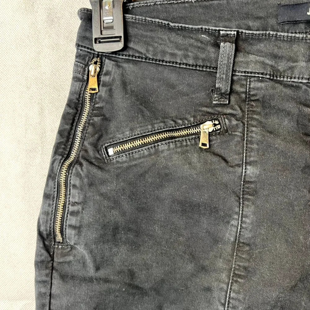 J Brand‎ Genesis Utility Black Pants Skinny Ankle Size 29 - Picture 4 of 10